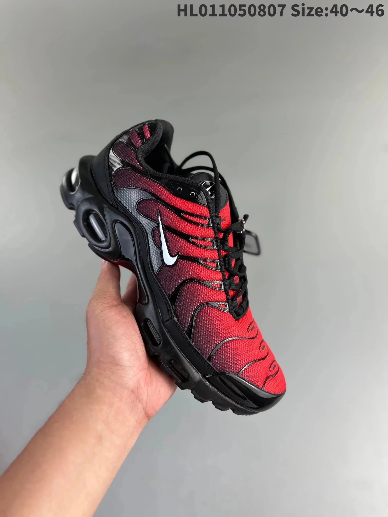 Red and black