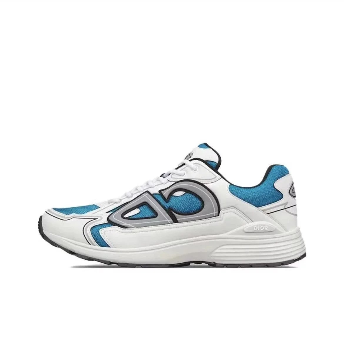 White and blue