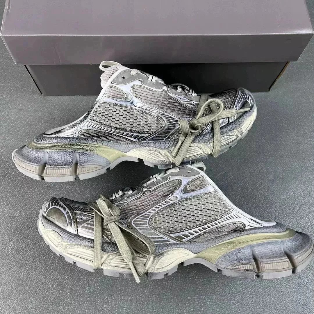 3XL Champagne Mules