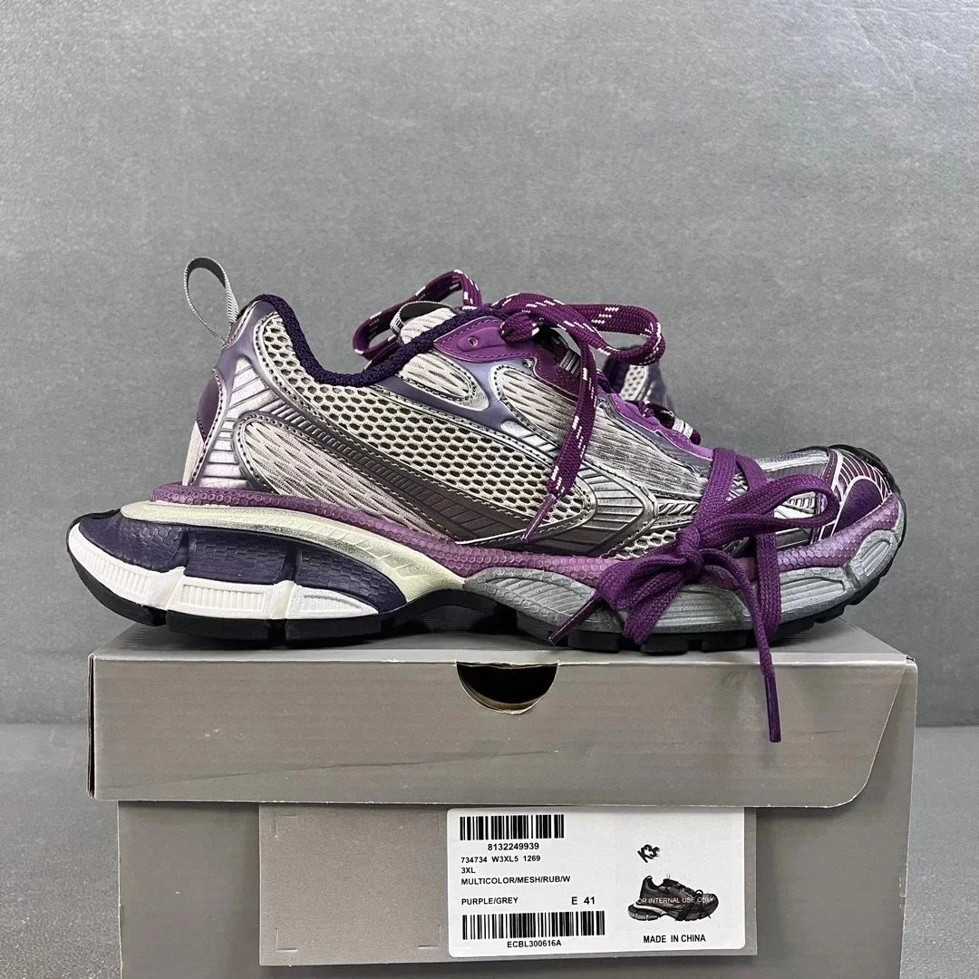 3XL gray purple
