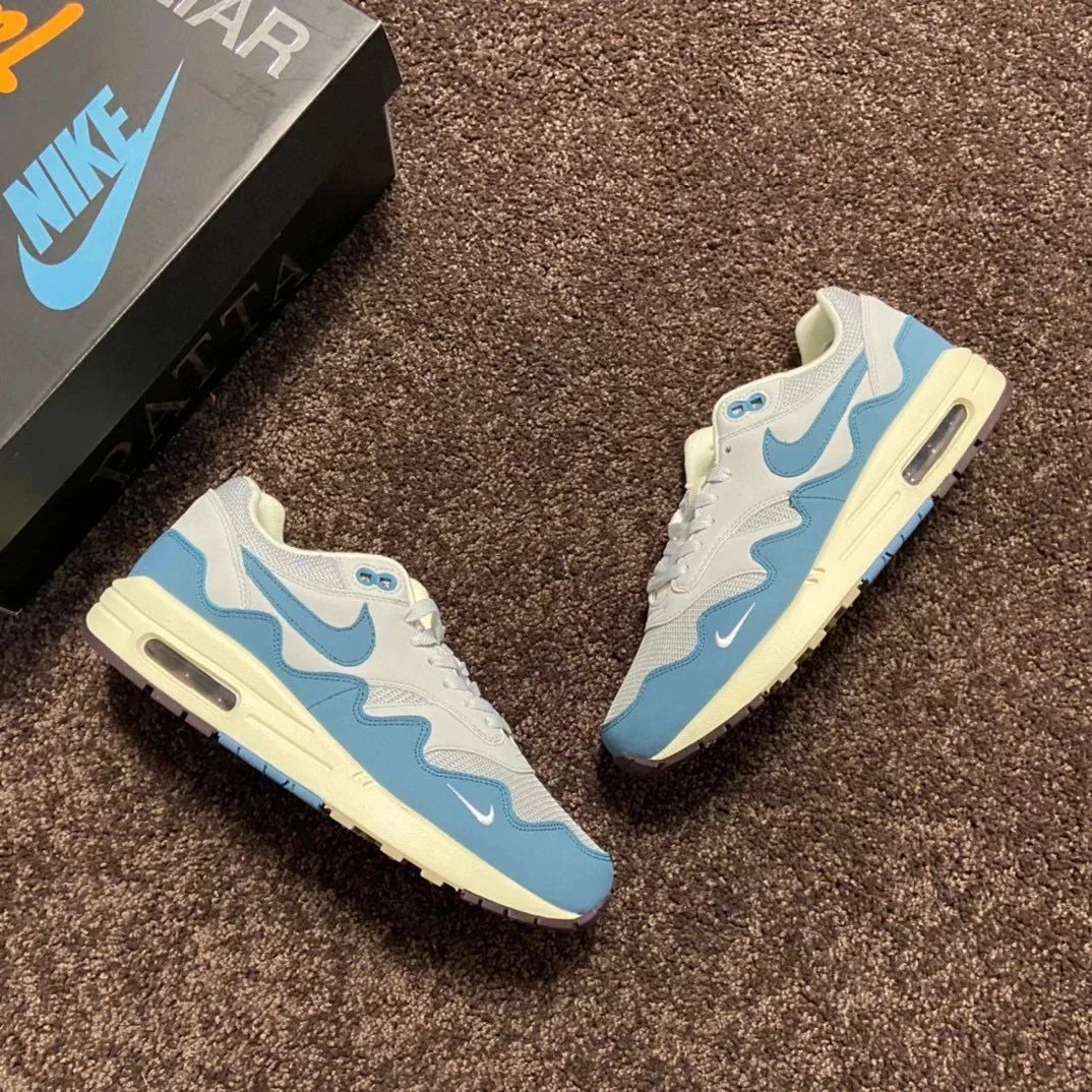 PATTA joint gray blue wave pattern