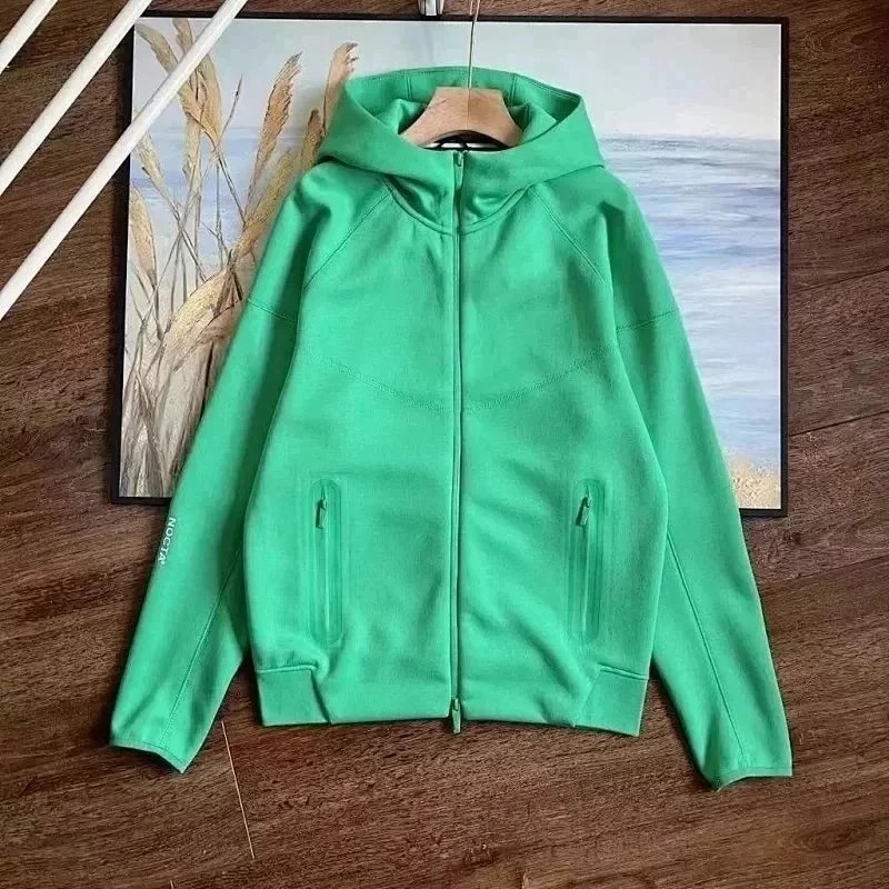 12-Green hoodie