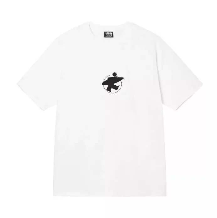 White [Round Badge]