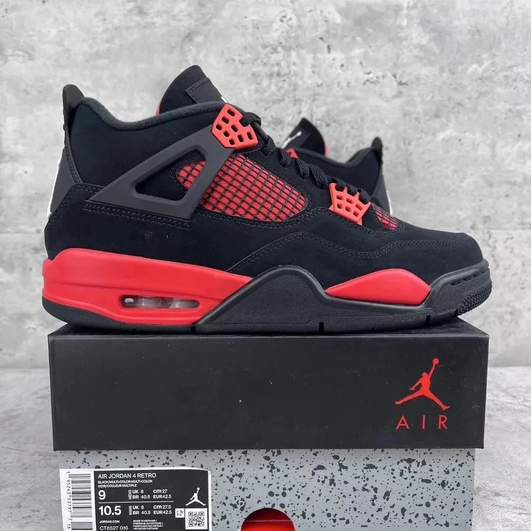 Aj4 Black and Red Lightning CT8527-016