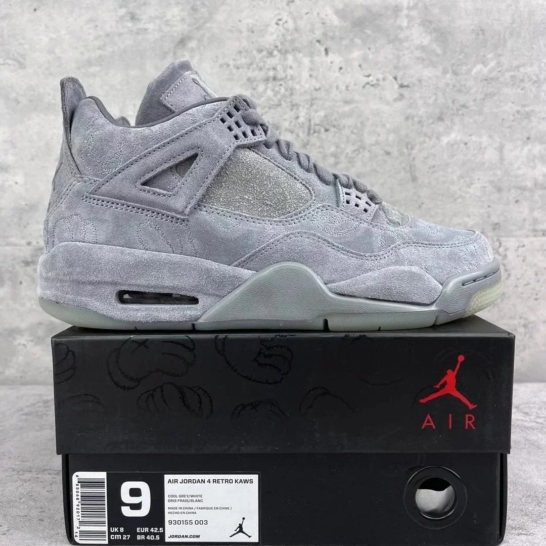 4 Kaws Grey AJ4 930155-003