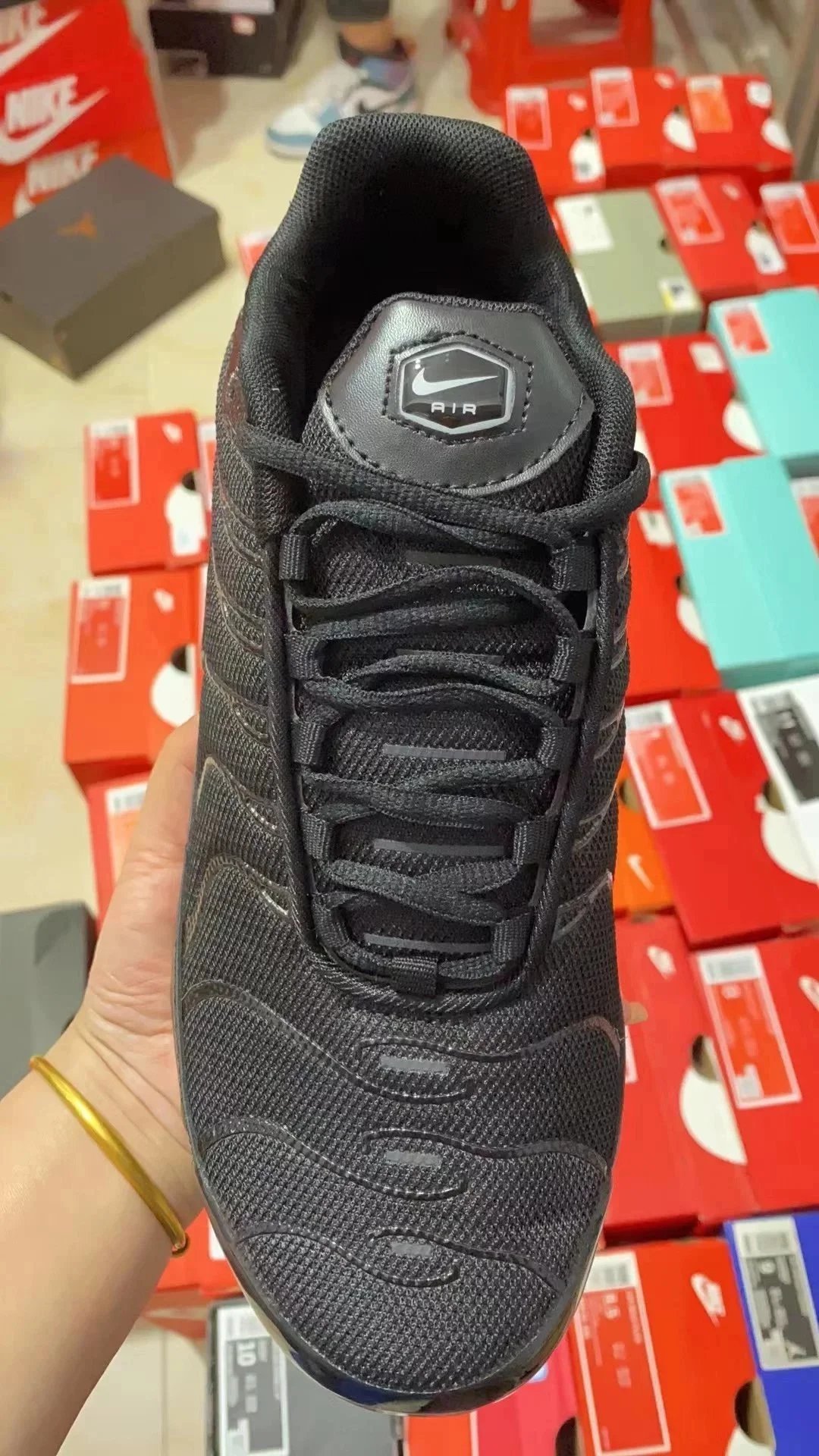 All black and white labels