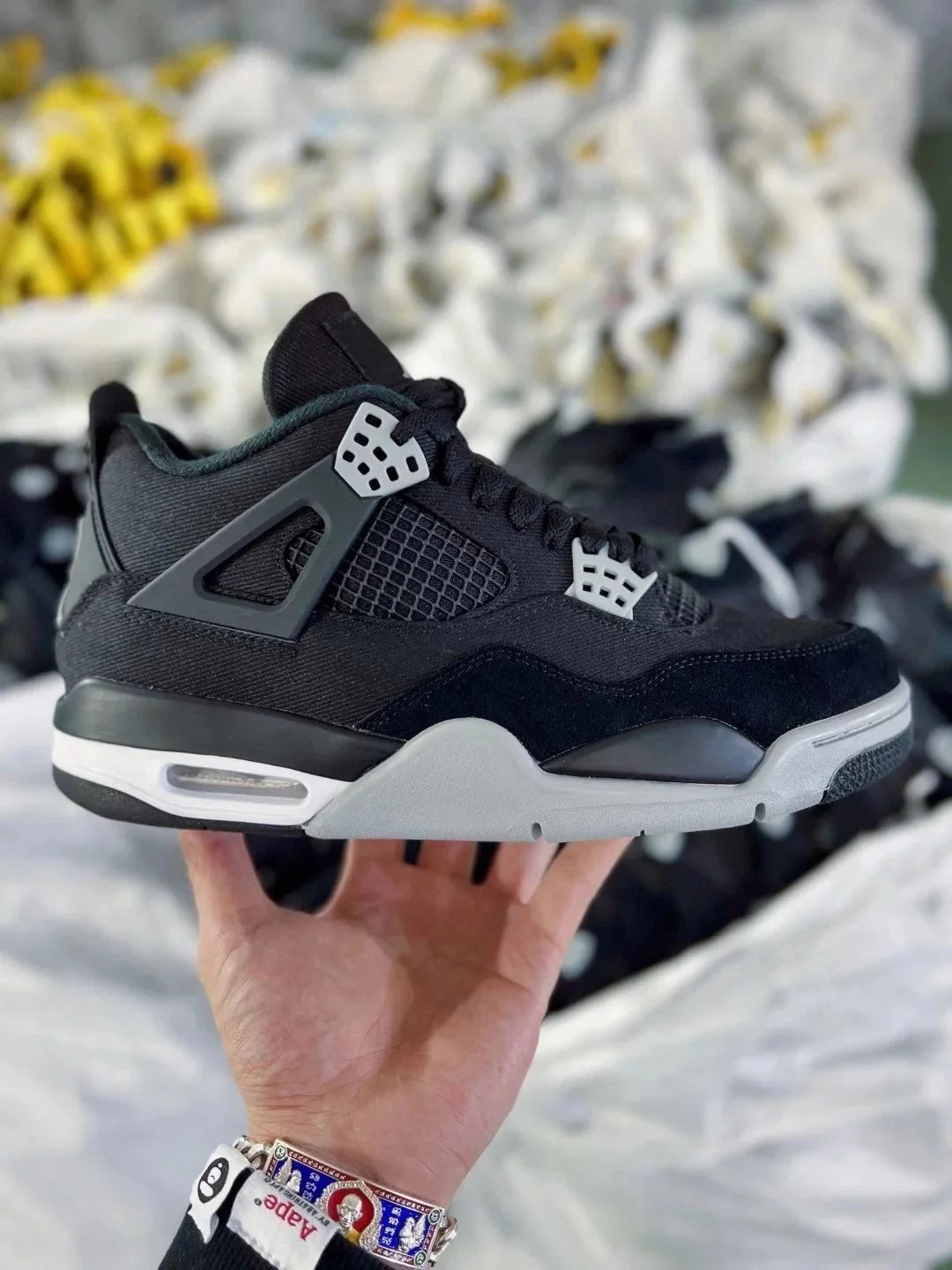 KZ AJ4 Black Canvas