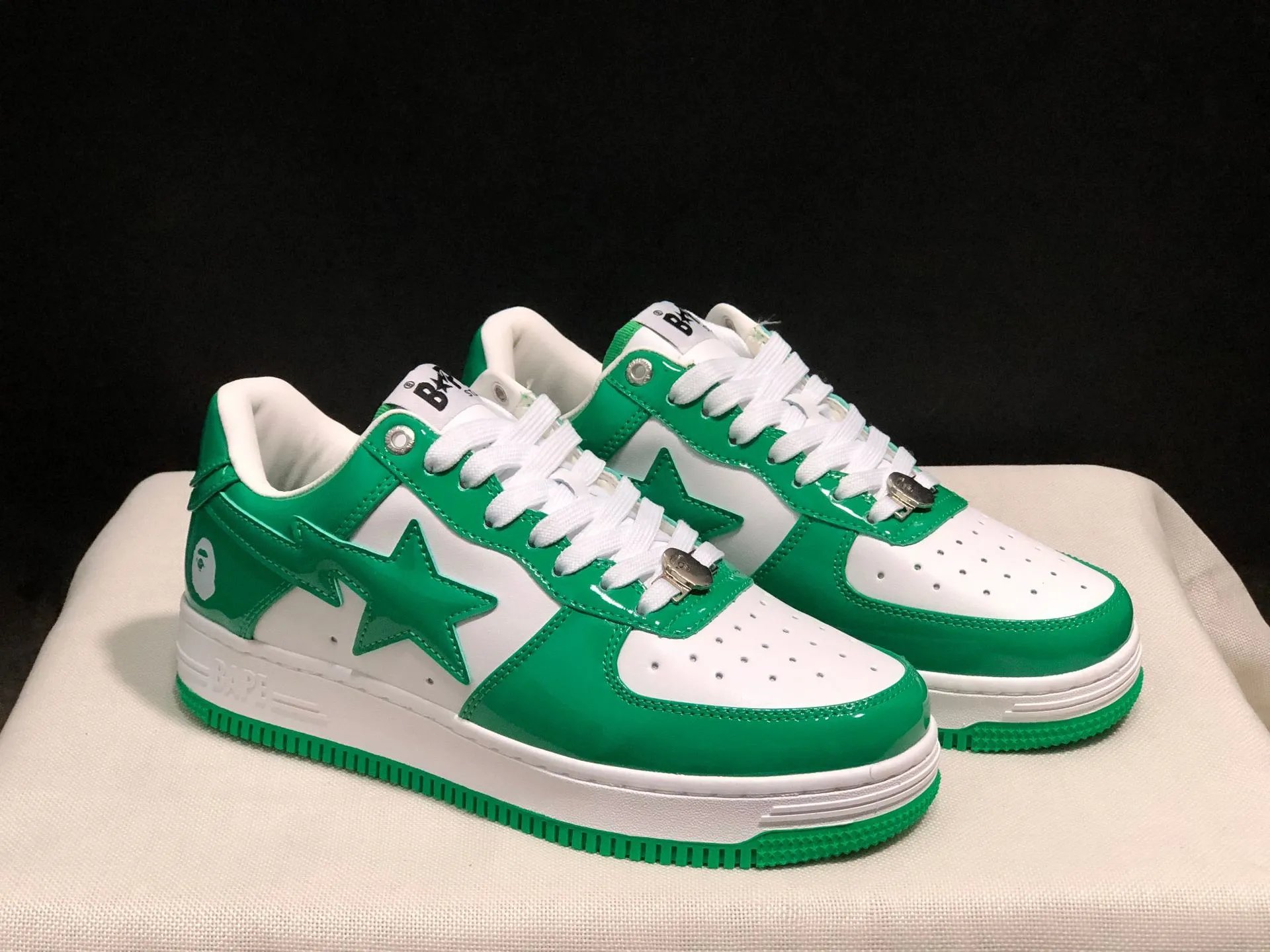 13 Green and White