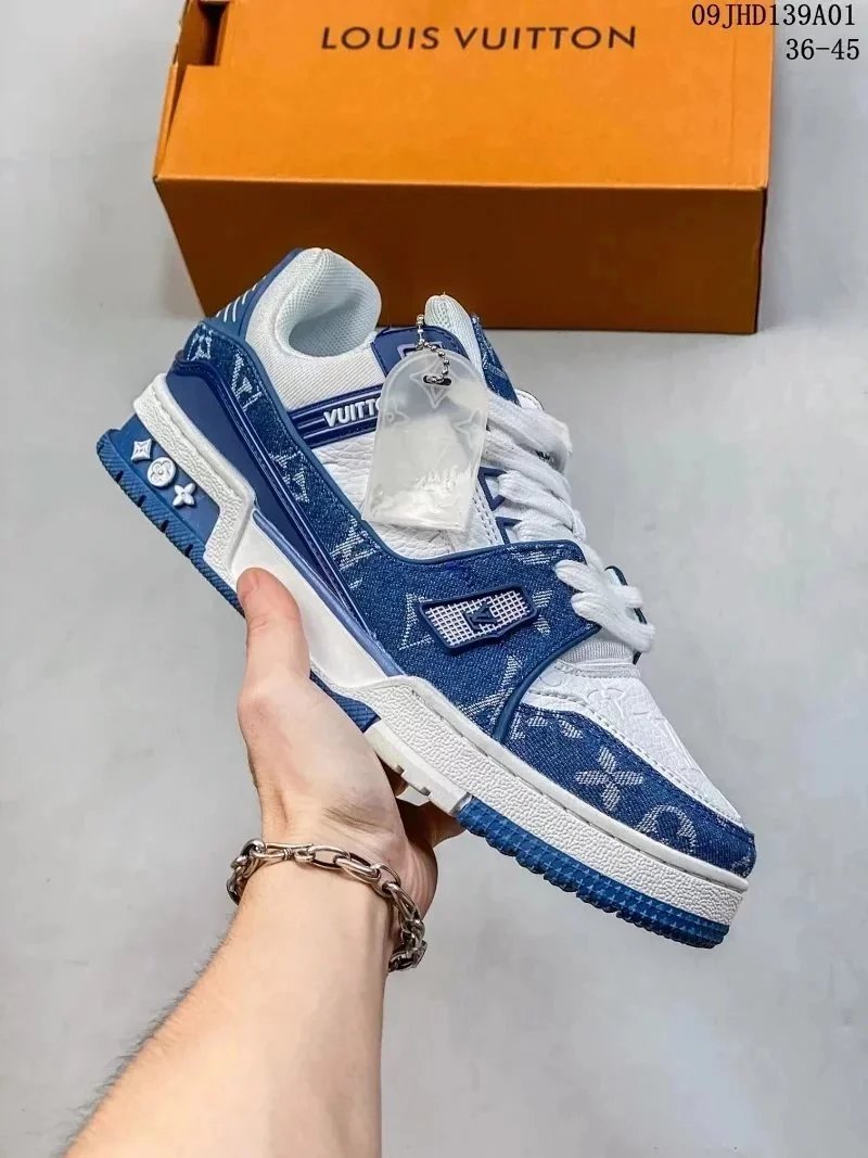 White and blue