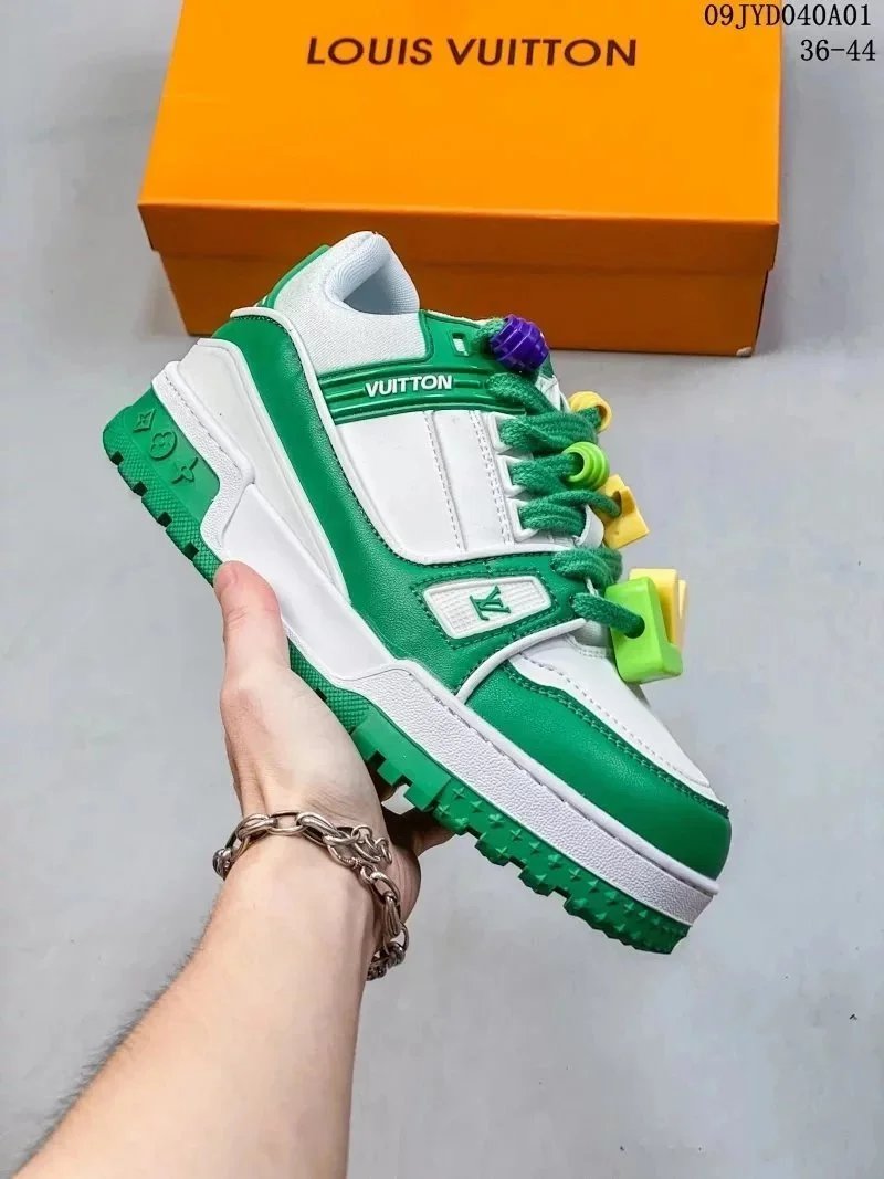 Green and white skin