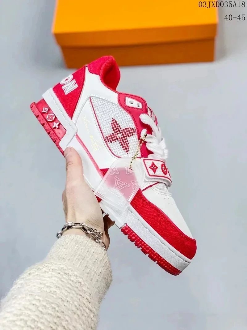 Velcro red and white