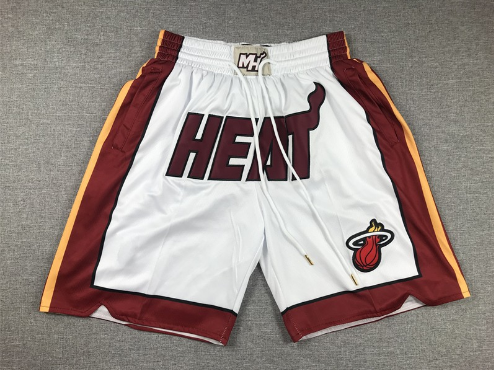 White pocket with red-edged letters