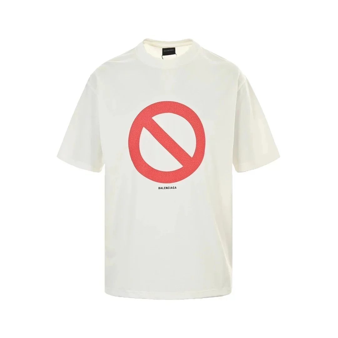 24ss bfrnd circle turtle crack washed short sleeve white
