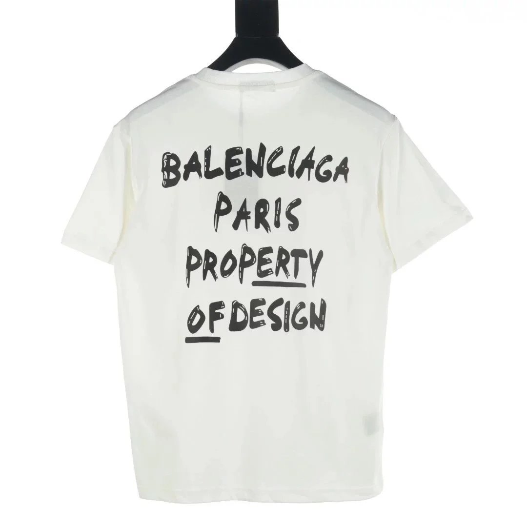 BLCG Straw Letter Print Short Sleeve Tee