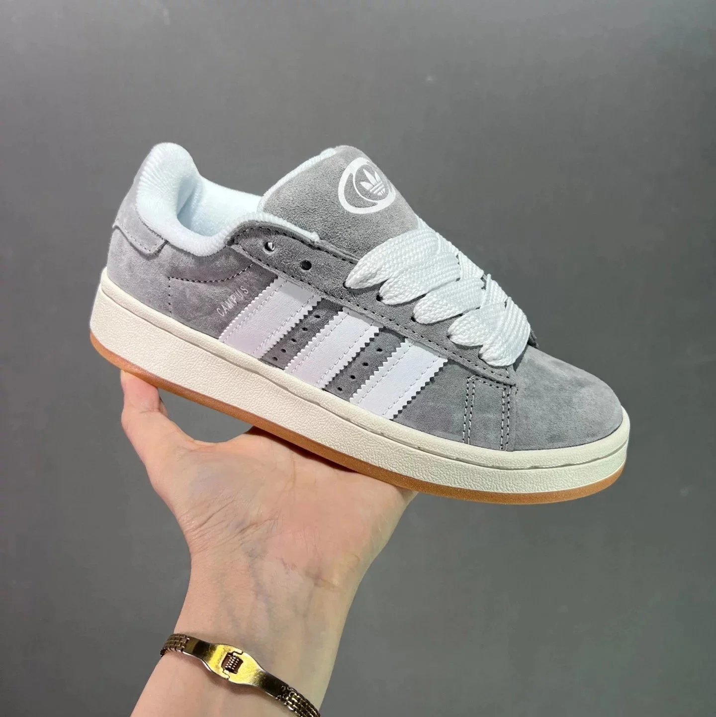 Grayish white