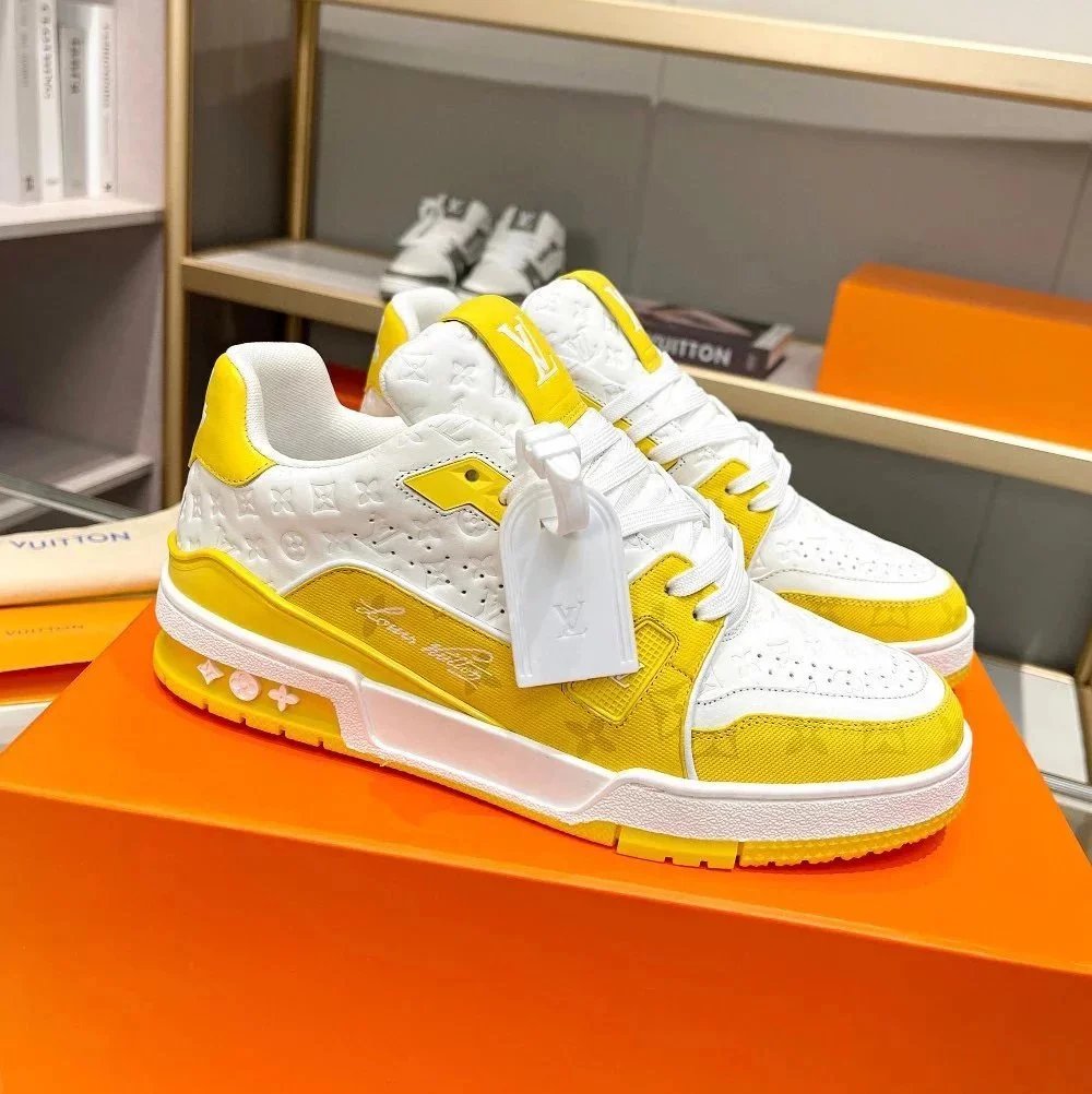 printed yellow
