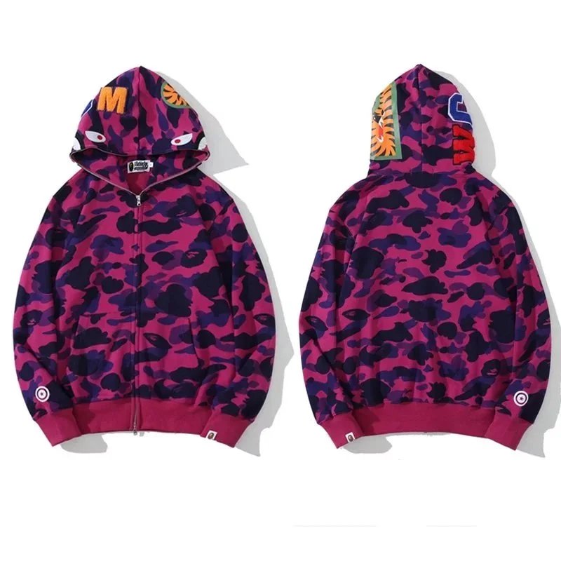 Purple Camouflage 001 Purple, Unlined