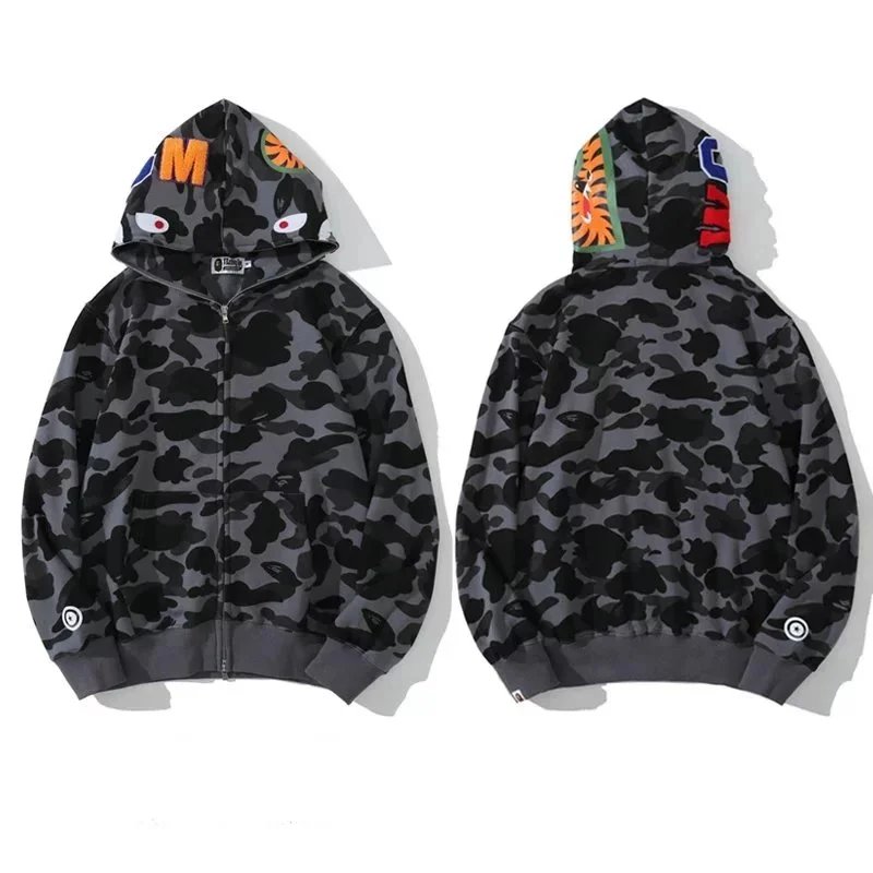 Gray camouflage, 001 gray, without fleece lining