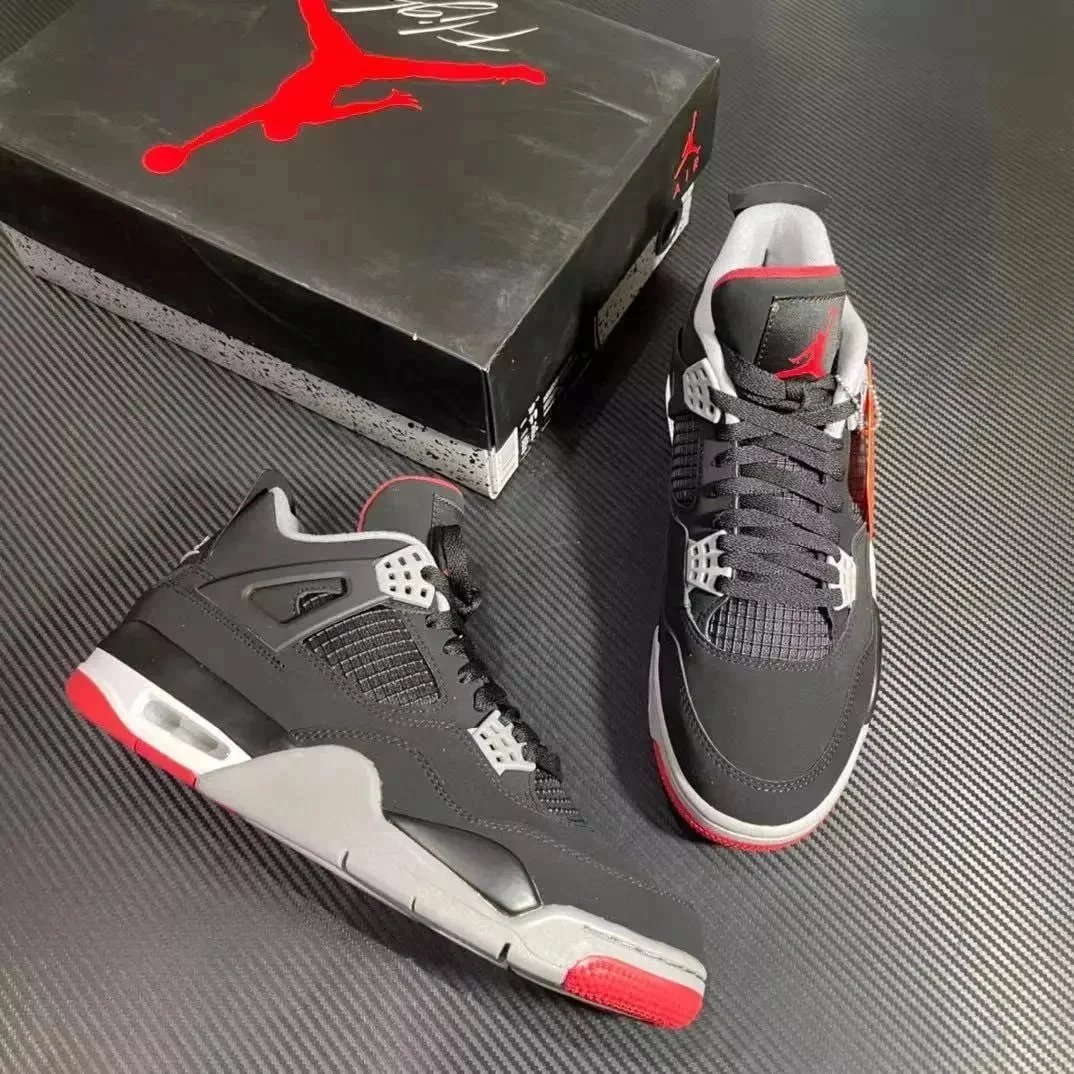 AJ4 Black and Red 308497-060