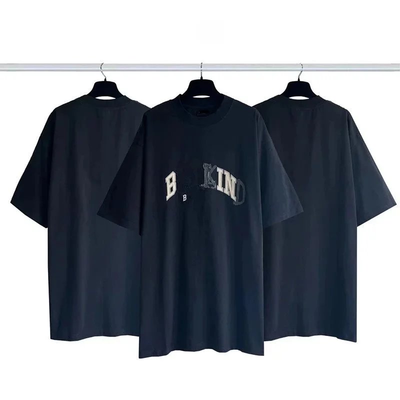 Toothbrush embroidery short sleeve, wax blue