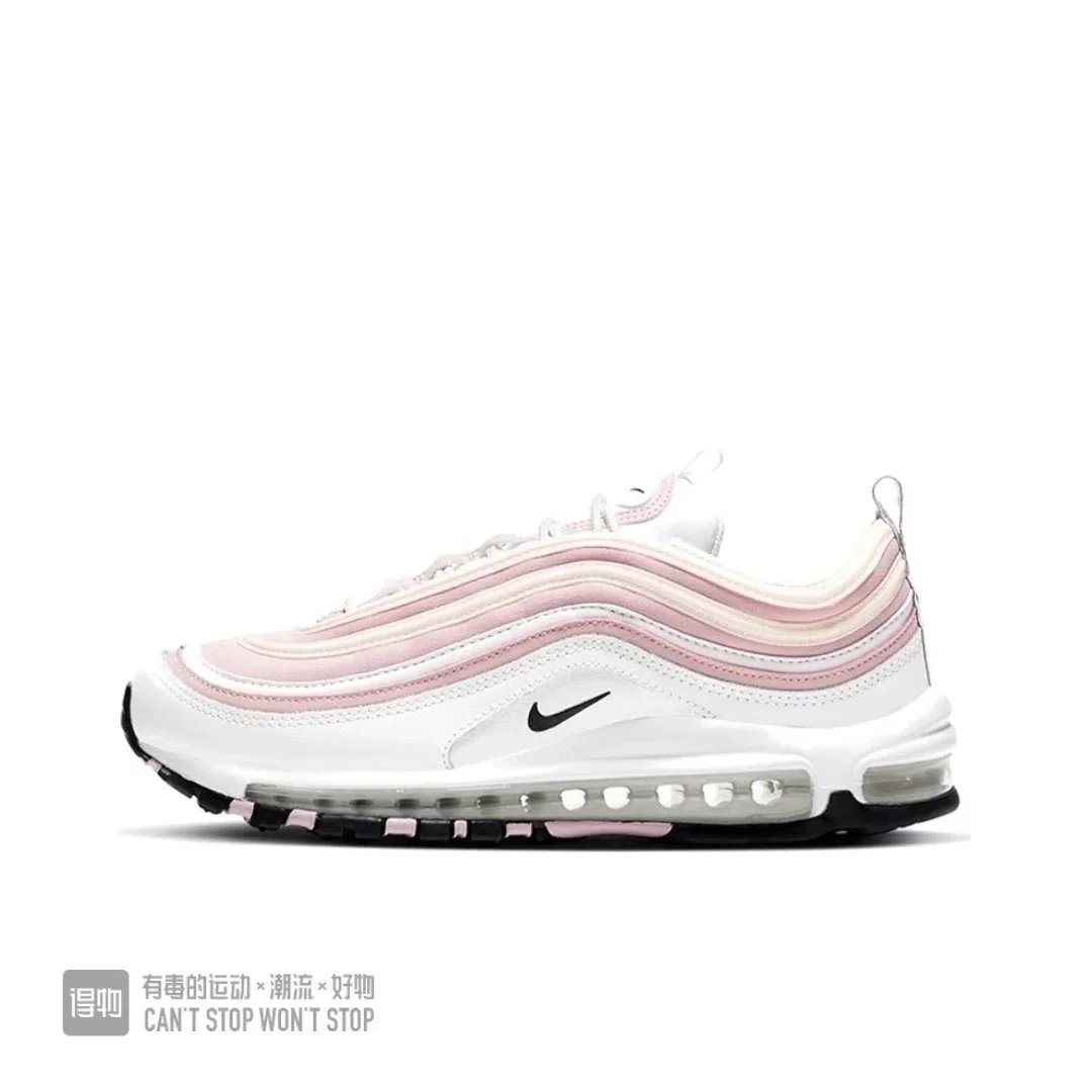 Pale pink and white