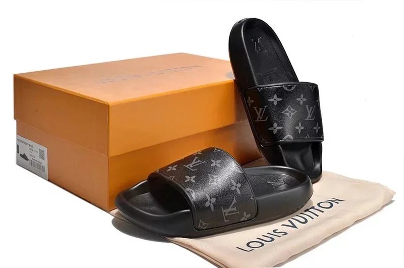 LV Sandals-Black