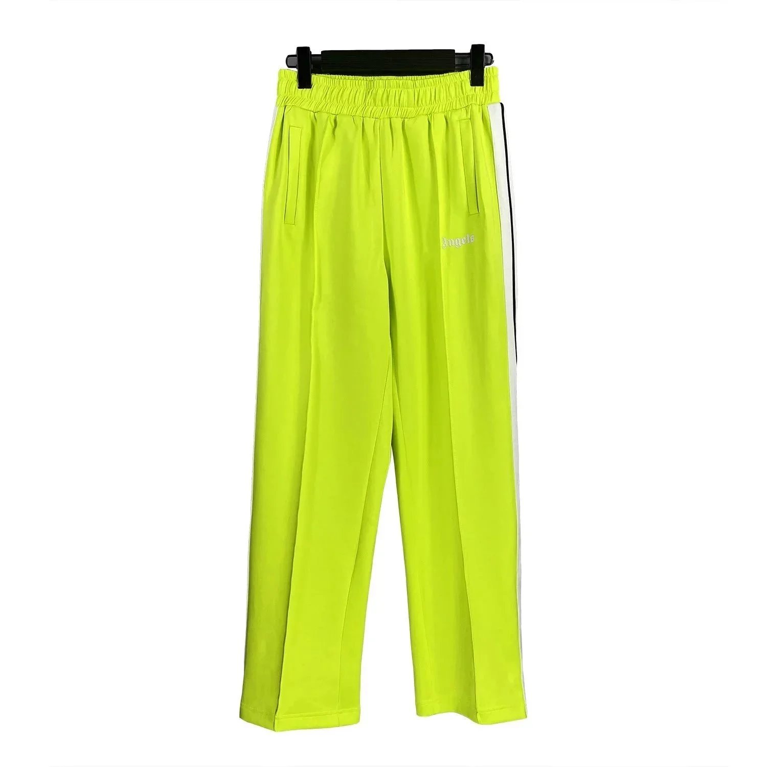 Fluorescent yellow pants