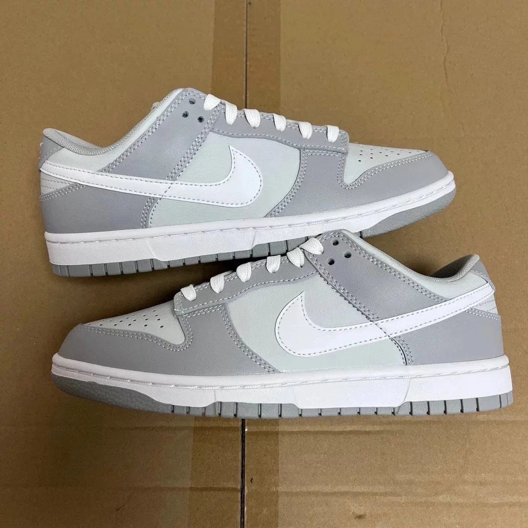 Patchwork White and Gray DJ6188-001