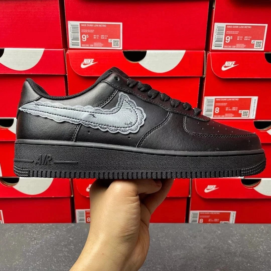 Sky High Farm Workwear x Kaws x AF 1 Black