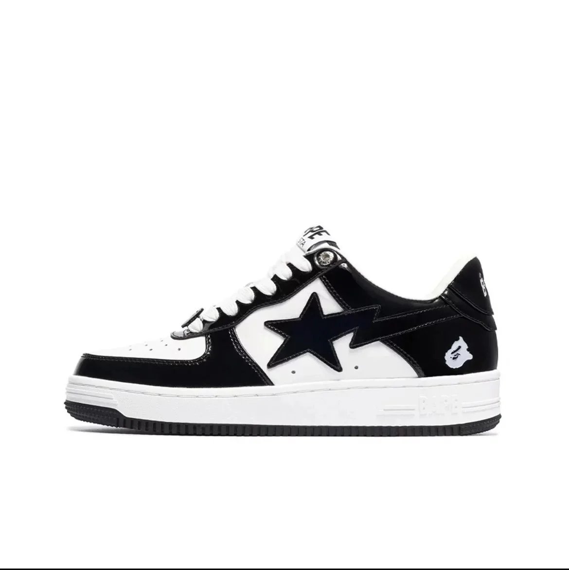 Bape STA distorted black and white