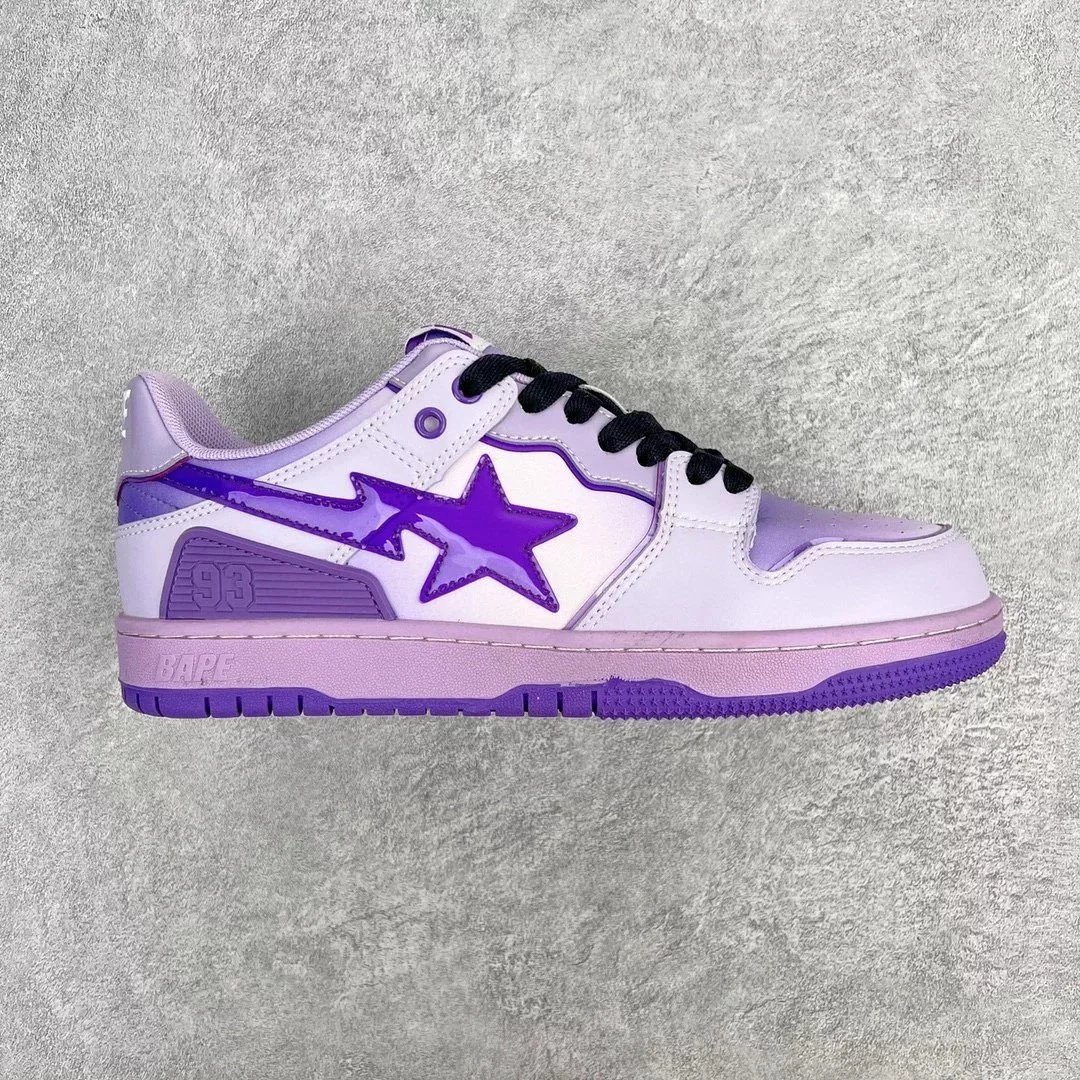 Bape SK8 purple gradient