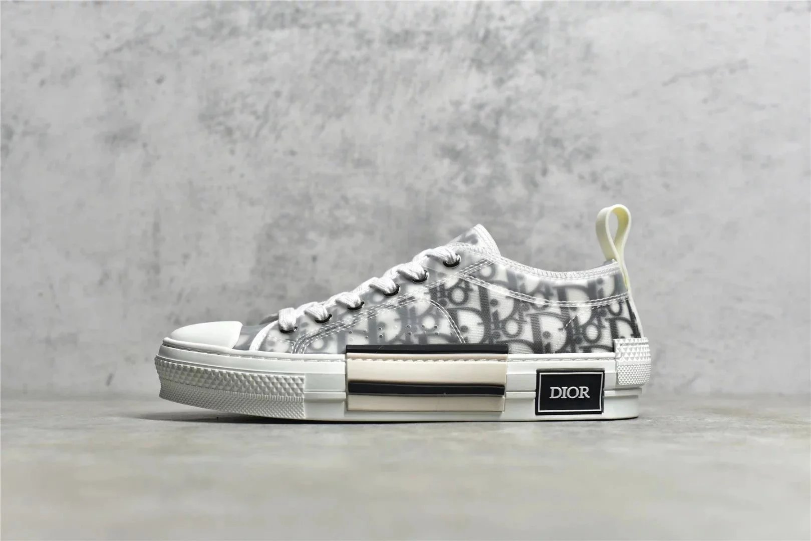 21- Classic low-top with “CD ghosting” design