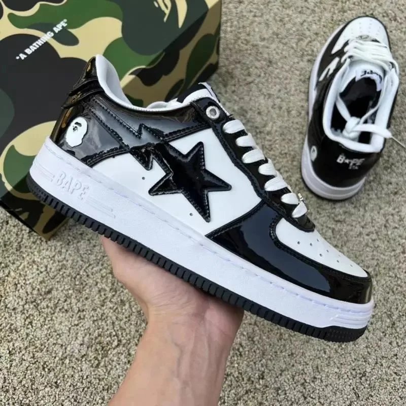 Black and white