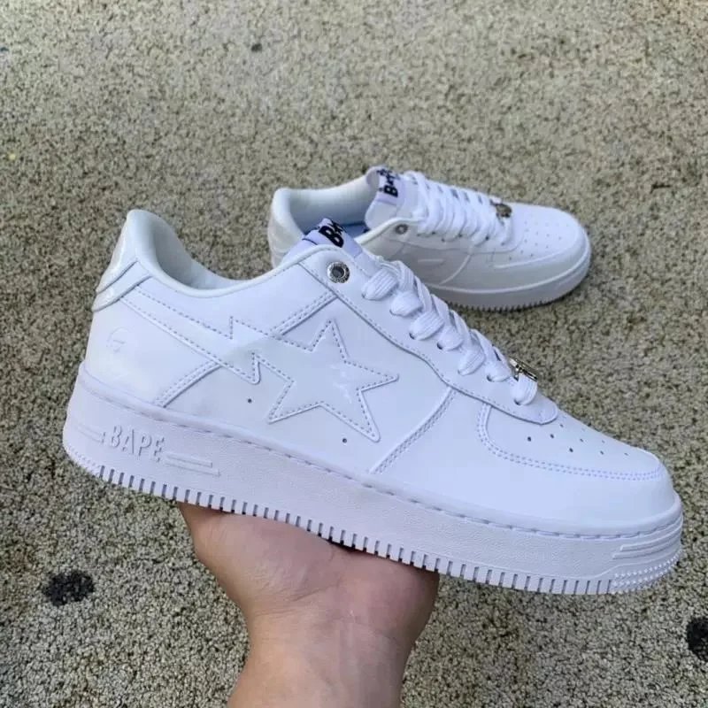 All white