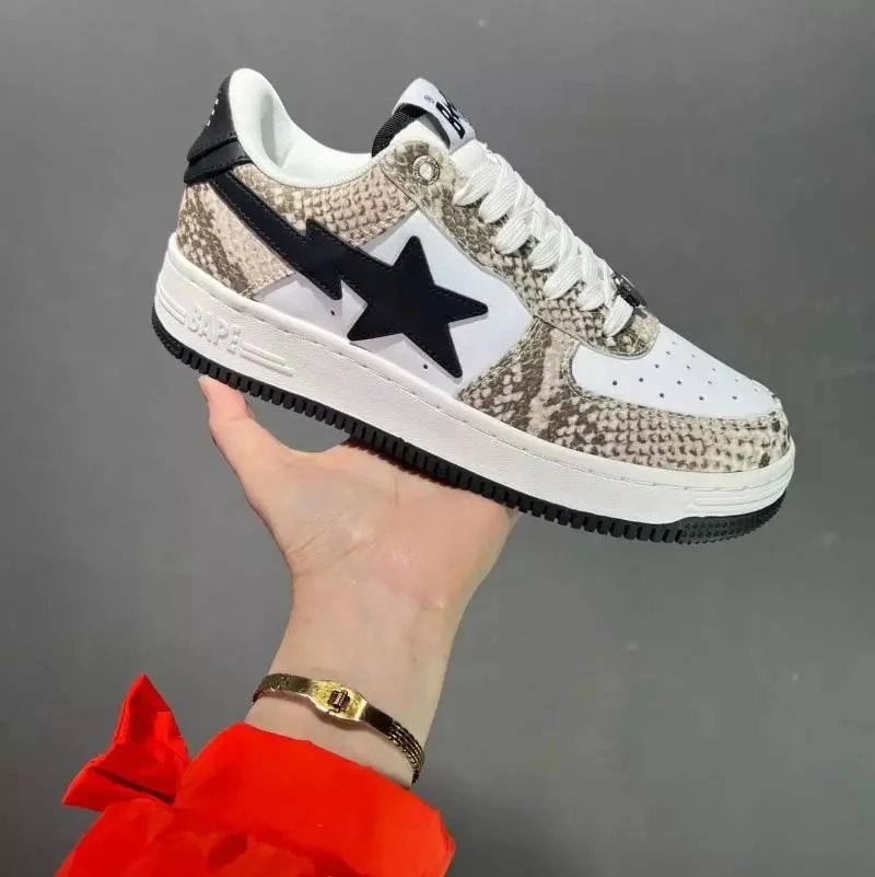 Black, white, and brown