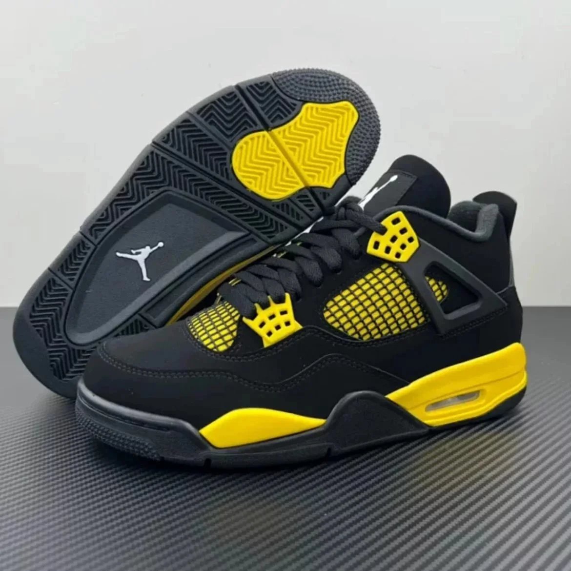 Black and yellow lightning