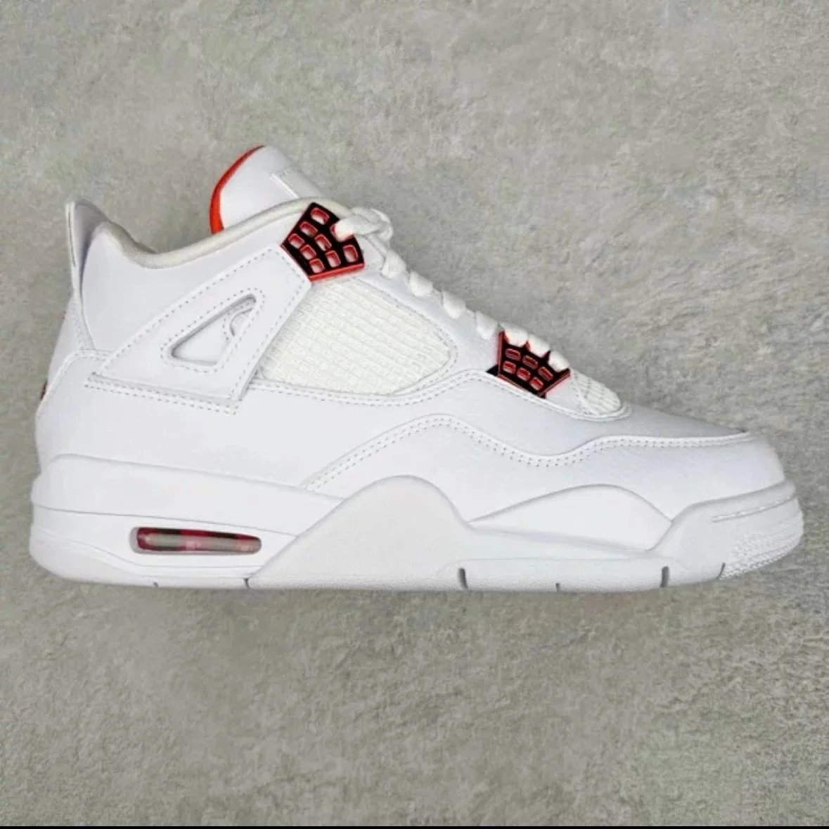 White and red