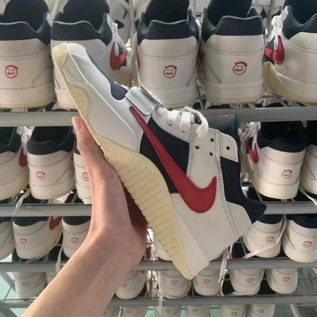 Y 3 AJ 1 TS Jumpman Jack Red checkmark