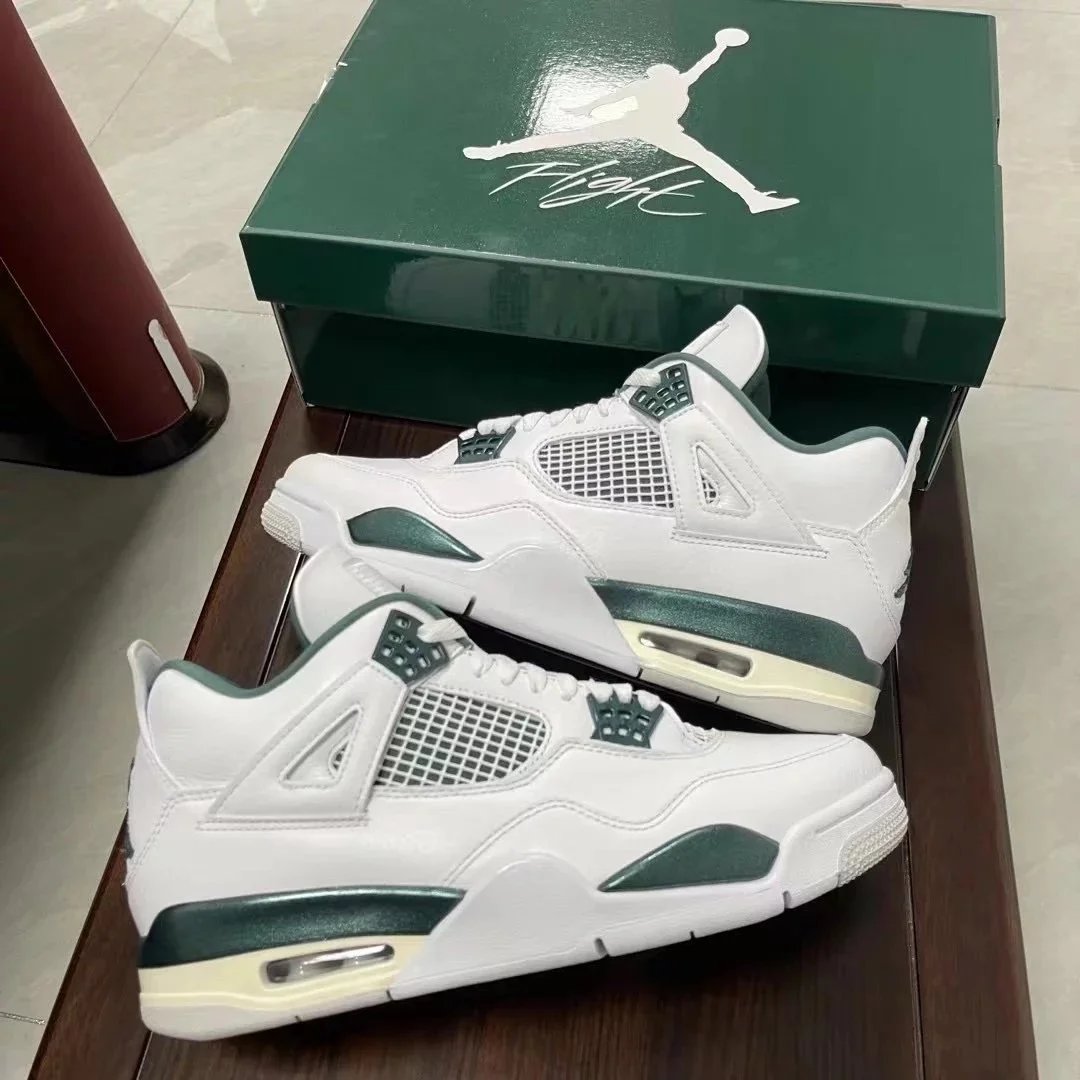 Y3 AJ4 Oxidized Green