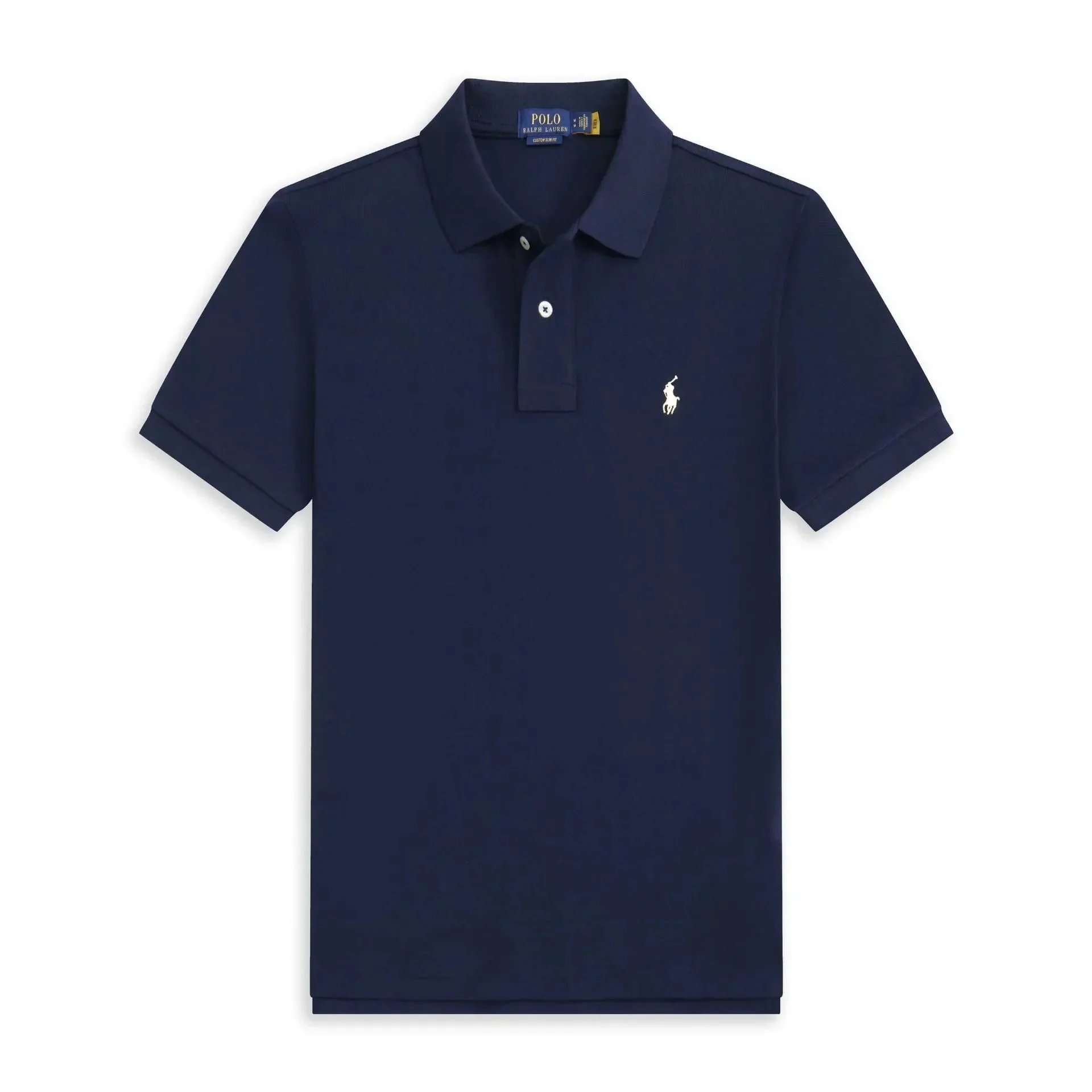 Royal blue and white