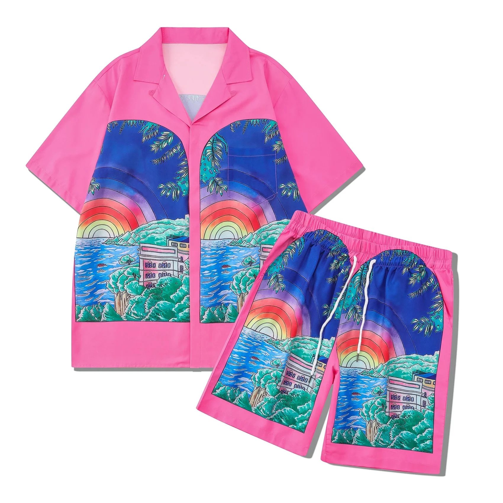34 Pink Blue Green