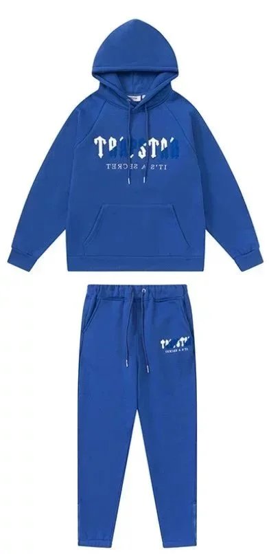 8830# blue suit-plus velvet