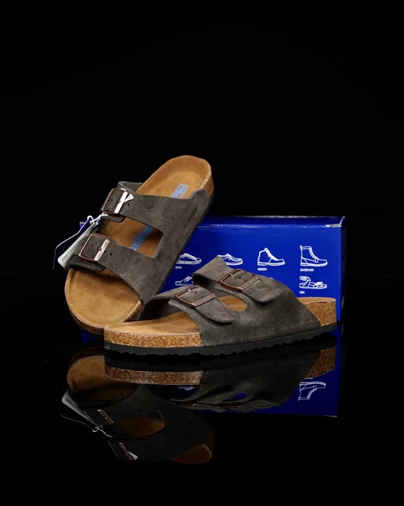 BirkenstockRio Two word drag-gray