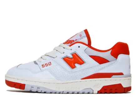 4 White orange red