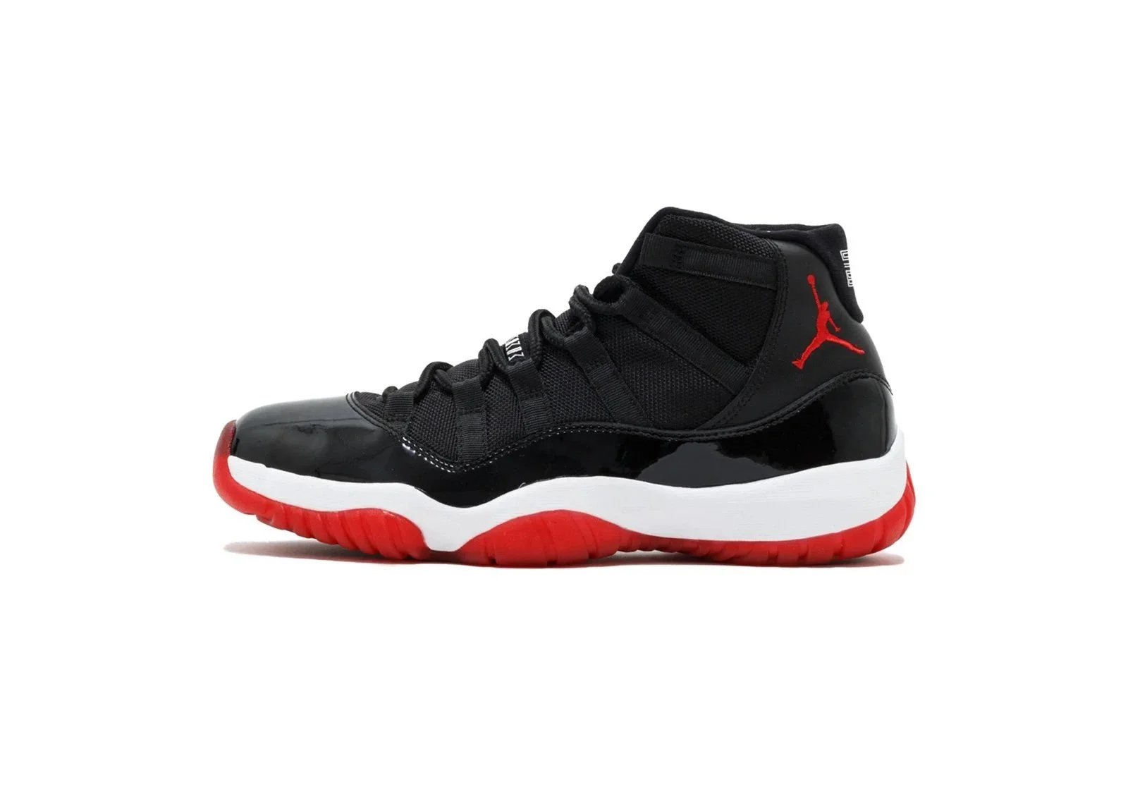 No. 7, black and red