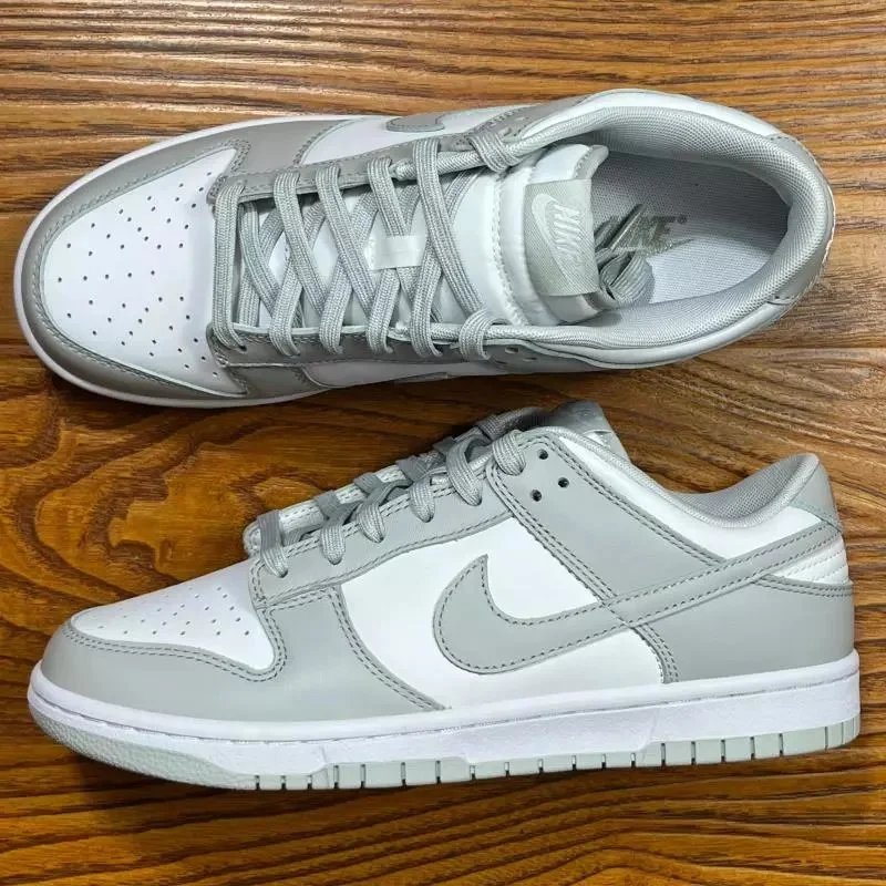 Dunk gray and white