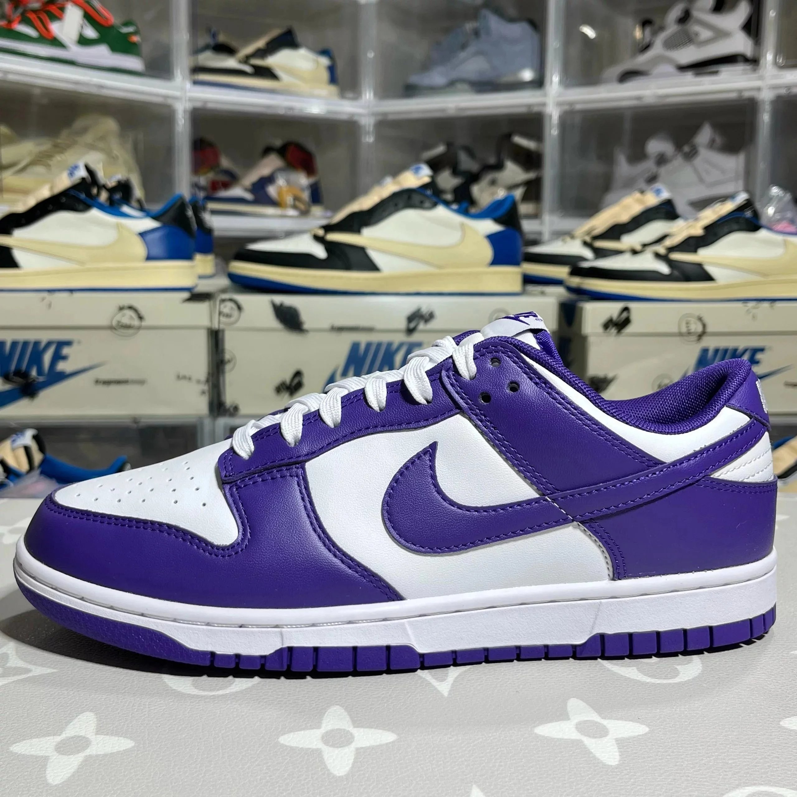 Dunk White Purple