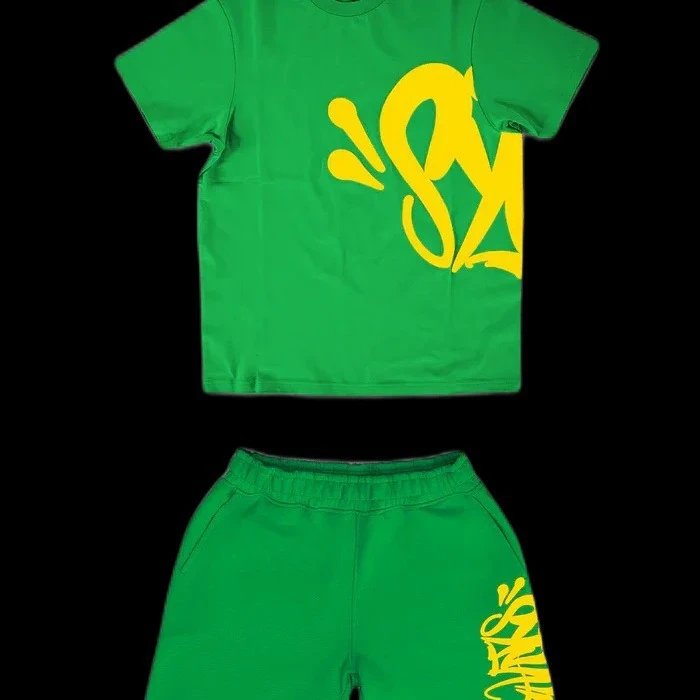 9 Green and yellow