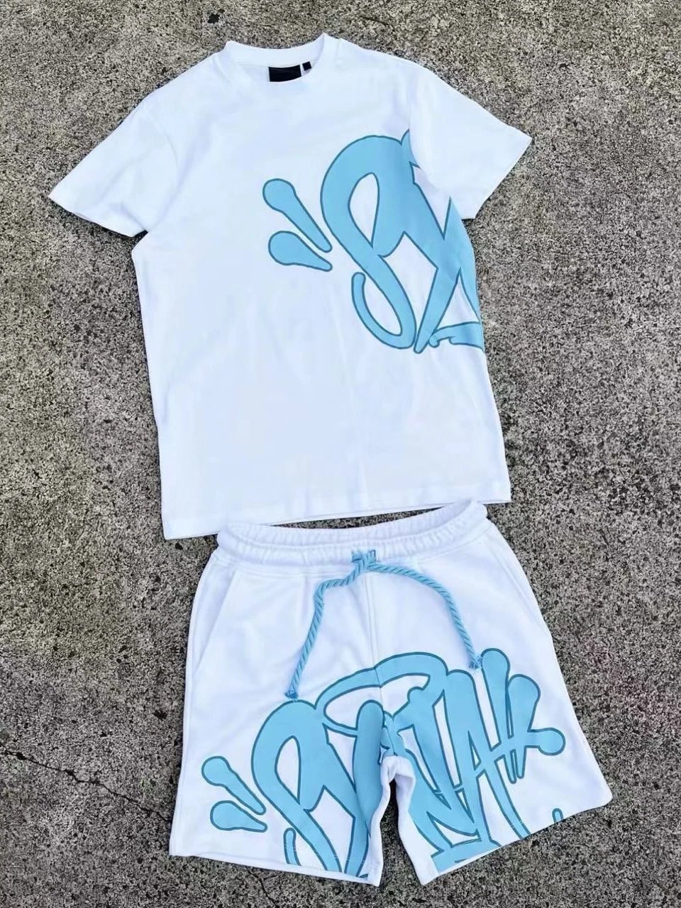 13 white and blue
