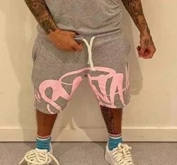 30 gray powder pants